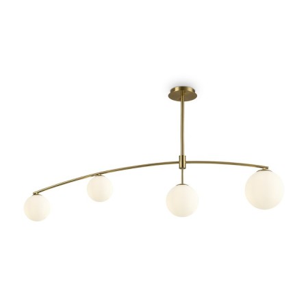 Freya FR5443CL-04BS HANGER, 1200X180X615 mm ceiling lamp, E14, 4x60W, brass color