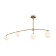Freya FR5443CL-04BS HANGER, 1200X180X615 mm ceiling lamp, E14, 4x60W, brass color