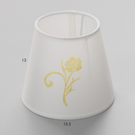 Obachr "Rose" White E14 15x15x13 cm-2