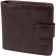 Purse n/k, button, brown color "Cairo"