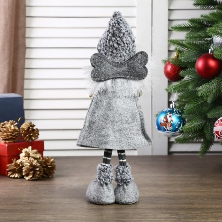 Interior doll "Angel-girl shy with heart" 33 cm-2