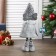 Interior doll "Angel-girl shy with heart" 33 cm