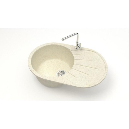 Kitchen is a kitchen from Zett Lab stone. 110/q2, 730x450x210 mm, matte, cut, beige