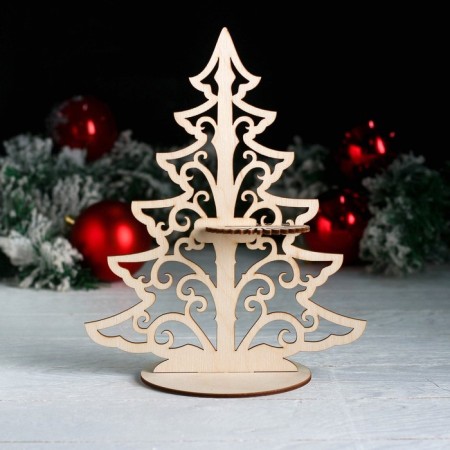 Napkin "Christmas tree", 24.5 × 20 × 0.3 cm-1