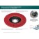 Circle of petal end Kraftool 36598-125-60, P60, ceramic, D = 22.2 mm, 125 mm