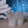 LED figure "Small Bear" 28 × 25 × 15 cm, acrylic, 40 LED, 220 V, glow of white