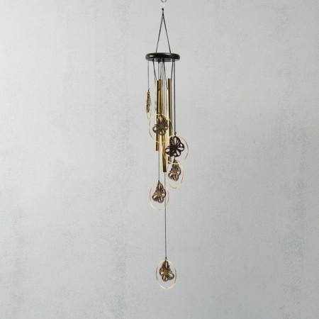 Wind Music Metal "Butterflies" 4 tubes 70 cm