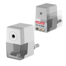 Zapochilok 1 Erichkrause M-Cube, with a container and the mounting mechanism to the table, a hole with a diameter of 8 mm, white