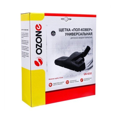 Brush for a vacuum cleaner "Half-Kover" UN-5232 Ozone for all types of coatings, under a pipe 32 mm