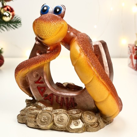 Figure "Snake of Luck" 23x23x28cm-1
