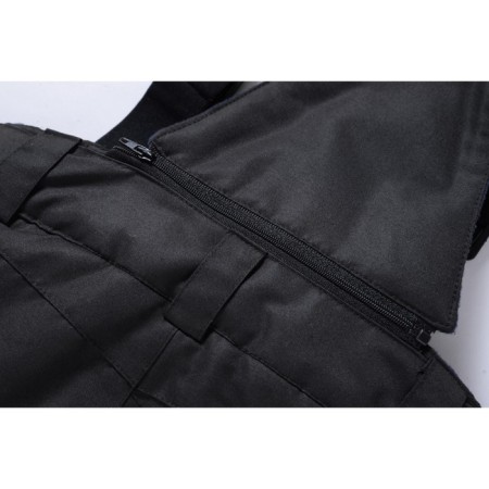 Ski pants for a boy, height 116 cm, black color-8