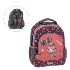 School backpack Erich Krause ergoline 15l, 39 x 28 x 14 cm, ergonomic back, Autumn Walk 51899