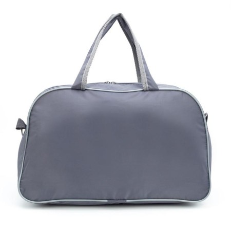 Sports bag with lightning, external pocket, gray color-1