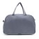Sports bag with lightning, external pocket, gray color
