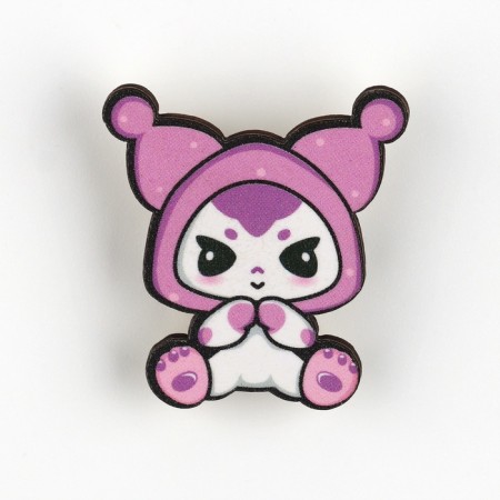 Fluorescent icon "Cheeky", 3.1 x 3.3 cm-1