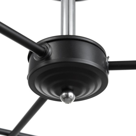 Chandelier 1108/3cr E27 40W Black-chromium 54x54x24 cm Bayerlux-7