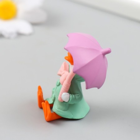 Figure for Florarium Polystone "Diplon in the raincoat" mix 4x5 cm-5