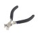 Picking Pogice Tundra Mini, nickelled, rubberized handles, 105 mm