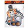 Suspension "Clown to Halloween", 0.5x24x30 cm