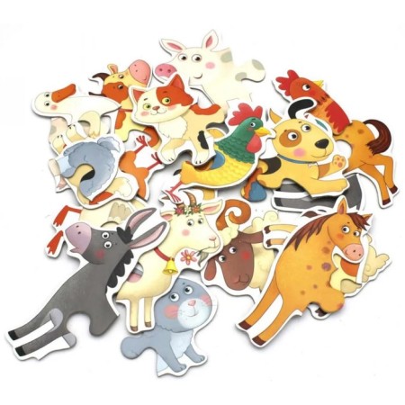 Puzzle for the smallest "Here is such a farm", 2+-2