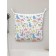 Organizer in a bath on suction cups "Color dinosaurs", for storing toys and trifles, size 33x39 cm