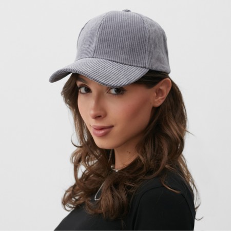 Minaku baseball cap, gray color, size 56-58-1