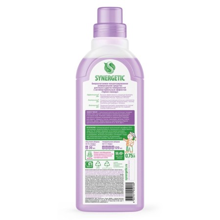 Synergetic grocery washing a mountain lavender, biodegradable, antibacterial 750 ml-7