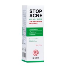 Facial cream against imperfections Hiskin Stop Acne, 50 ml