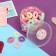 Hair elastic band "Baby" (set of 100 pcs) Assorted, 2 cm, mix