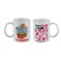Sublimation mug "February 23. Serve the Motherland and us", with application
