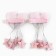 Hair clips with a shaker "for a cute lady", 2 pcs., 4 5 x 4 x 1 cm