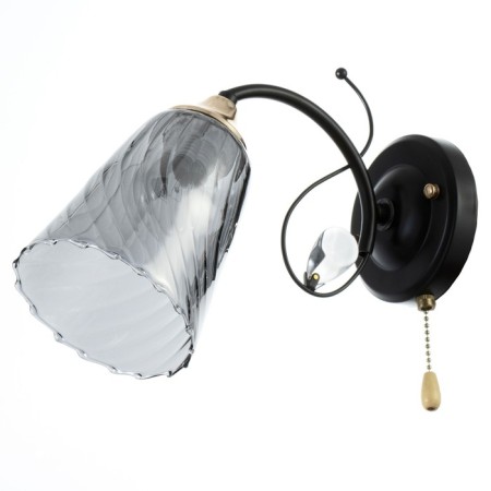 Bra "Roni" E27 40W black 28x11.5x20cm-3