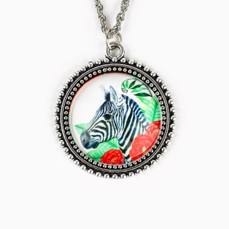 Piece on the chain "Metal with filling", mix, 6 x 10 cm-8
