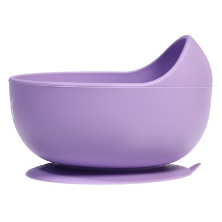 Set for feeding, food silicone, lilac color-6