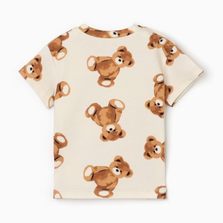 T-shirt Troshka I'm "cubs", height 68-74, beige-3