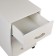Tumbling with boxes on wheels Polini Kids Mirum, white color, 40x55 cm
