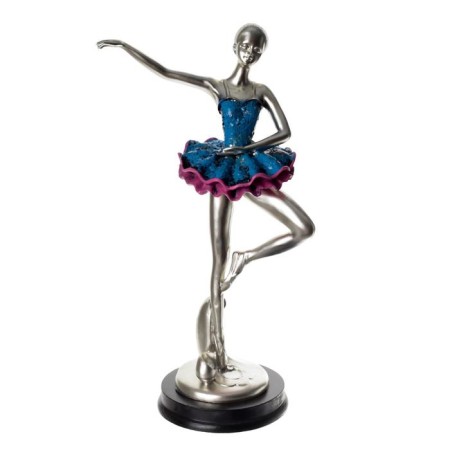 Polystone souvenir "Ballerina in the blue pack" 25x14x9 cm-5