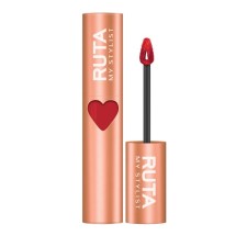 Lipstick liquid matte Ruta Velvet Heart, tone 11 Fire of Love, 10 ml