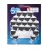 Plastic caps on the fasteners of the wheel HEX21, 20 pcs + tweezers, cH chrome, jn-9566