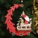 Decor with backlight "Santa Claus on Sanks" 15.5 × 4.5 × 18 cm