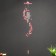 Wind music plastic "Heart" 4 tubes 11 figures 50 cm