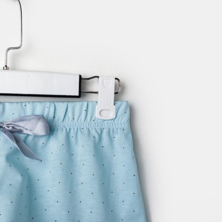 Pajamas kaftan "peas" shorts, top, p. 40-42, blue-10