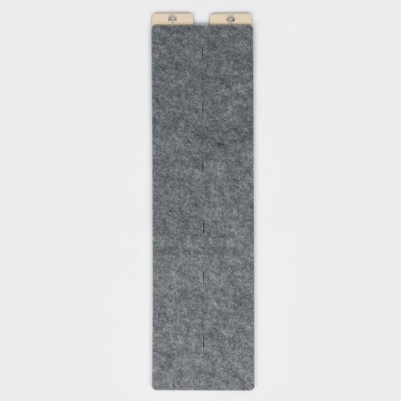 Clogging double double, 55 x 15 cm, gray-7