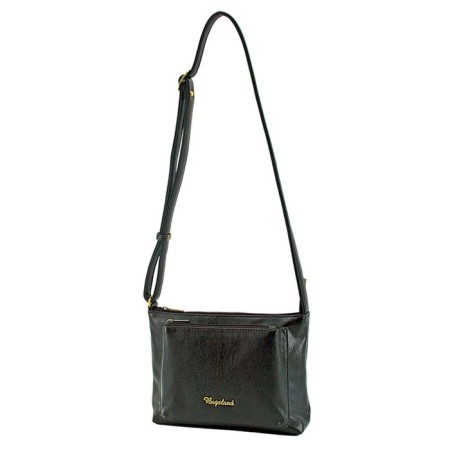 Cross-Bodi bag, lightning department, dark green color 19x24x6cm