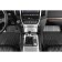 Kvesta 3D rugs in the cabin for Toyota LC 200, 2015-2021, 5 pcs, black, gray