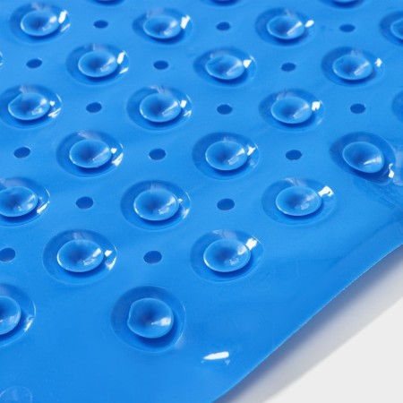 The rug is anti -slip into the bathtub on the suction cups “Bubbles”, 37 × 71 cm, color mix-3