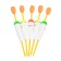 Flot Yaman "cone" through with a bobber, foam, 2.7 g, color mixt. 5 pcs.