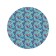 Pareo and beach rug "Mosaic butterflies", d = 150 cm