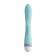 Flovetta by Toyfa Iris vibrator with clitoral stimulator, silicone, 22 cm, blue color