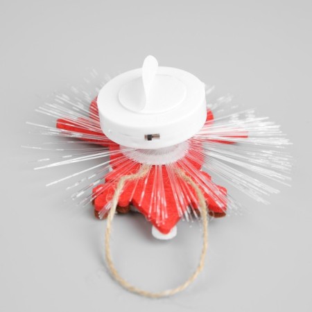 Light suspension "Deer" 10 cm, batteries Lr44x3, glow of multi-2